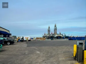 Carnival Cruise Terminal 28 in Galveston before boarding