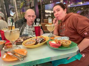 Wieczór przy kolacji i drinkach w Dallas