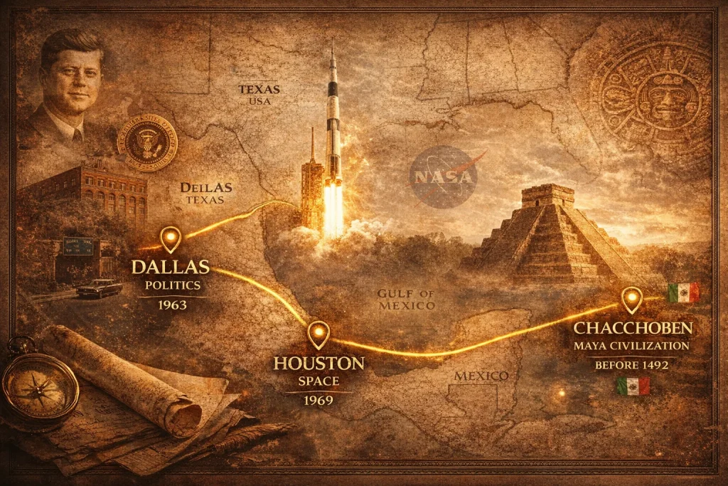 From Dealey Plaza to the Mayan Pyramids