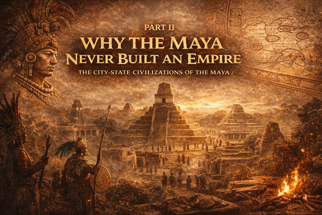  Dlaczego Majowie nie stworzyli imperium? Historia miast-państw Majów, ich polityki, religii i codziennego życia w cywilizacji prekolumbijskiej. Zobacz nasz punk