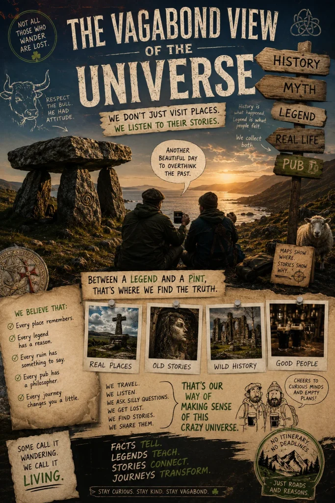 The Vagabond View of the Universe