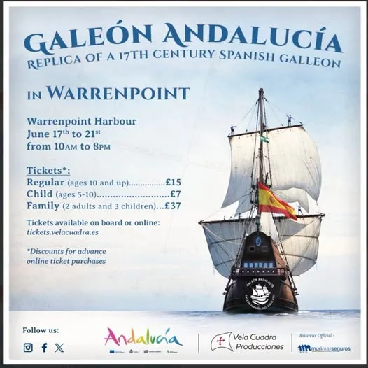 Hiszpański galeon w Warrenpoint