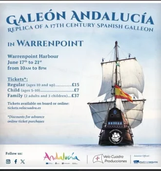 Spanish Galleon at Warrenpoint | Vagabonds of the North