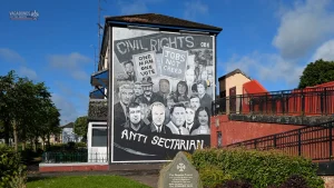 Civil Rights Anti Sectarian mural