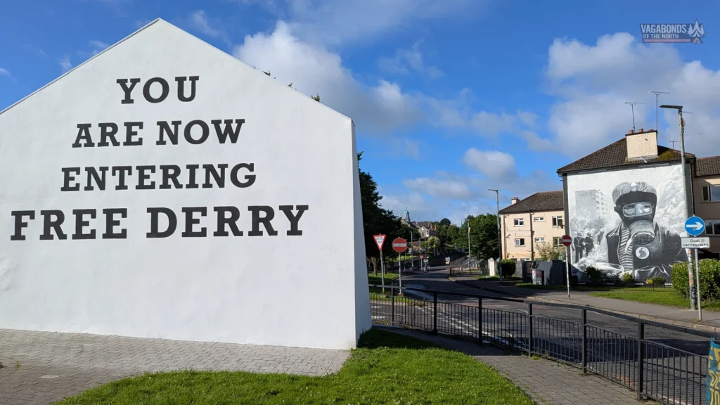 Petrol Bomber i Free Derry Corner